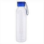 Clear Bottle with Blue Lid